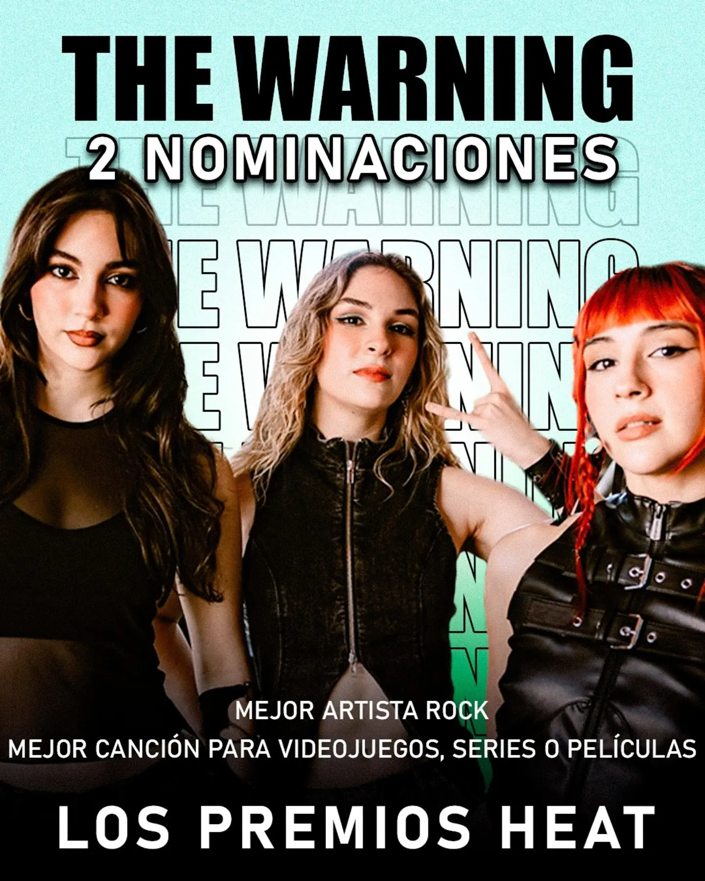 The Warning nominated at HEAT Latin Music Awards 2026