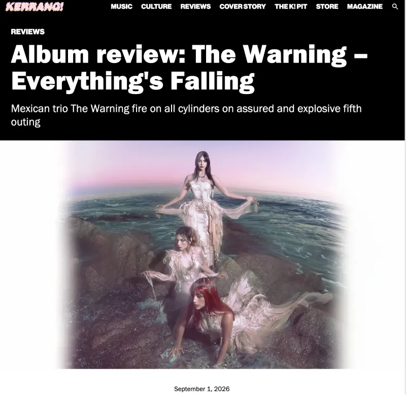 Album review: The Warning – Everything's Falling